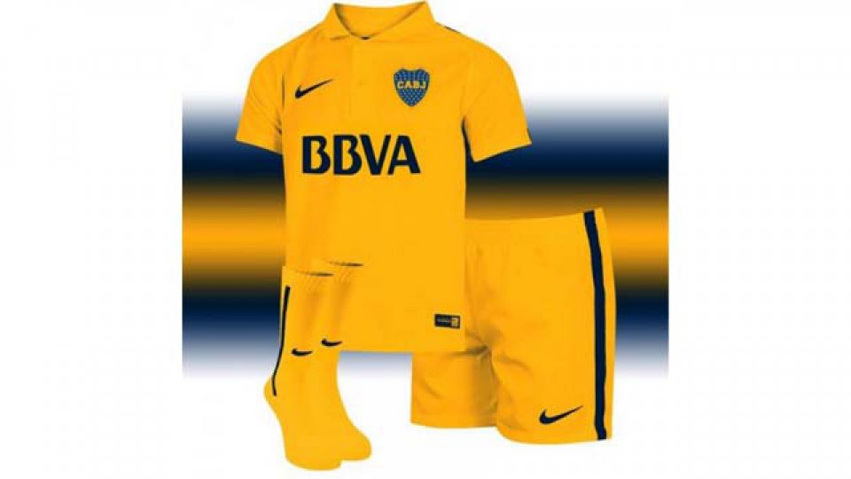Esta camiseta lucir&iacute;a Boca.