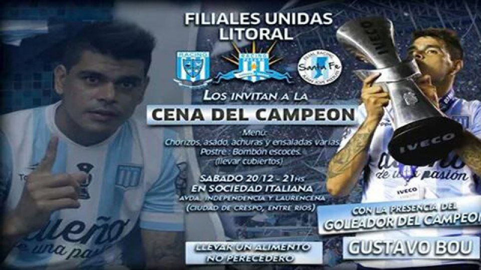 La Pantera estar&aacute; cenando en Crespo.