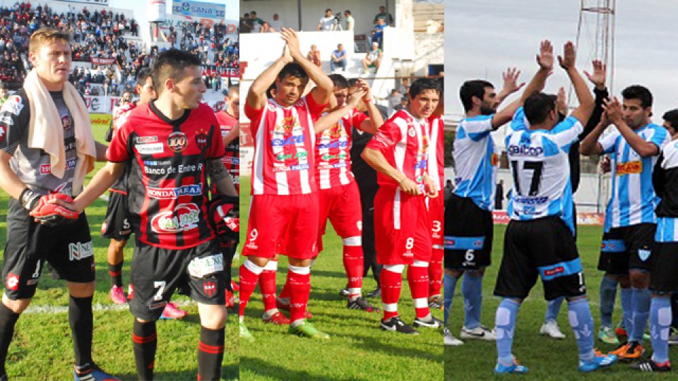 Patronato, Atlético Paraná y Juventud Unida, los representantes entrerrianos.