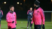 Lionel Messi comenzó los entrenamientos en Barcelona