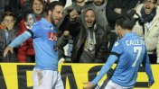 Gonzalo Higuaín marcó dos goles en la victoria de Napoli ante Cesena