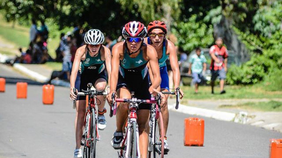 Las Fotos del Triatlón de La Paz.
