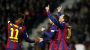 Barcelona goleó al Elche con Messi como figura