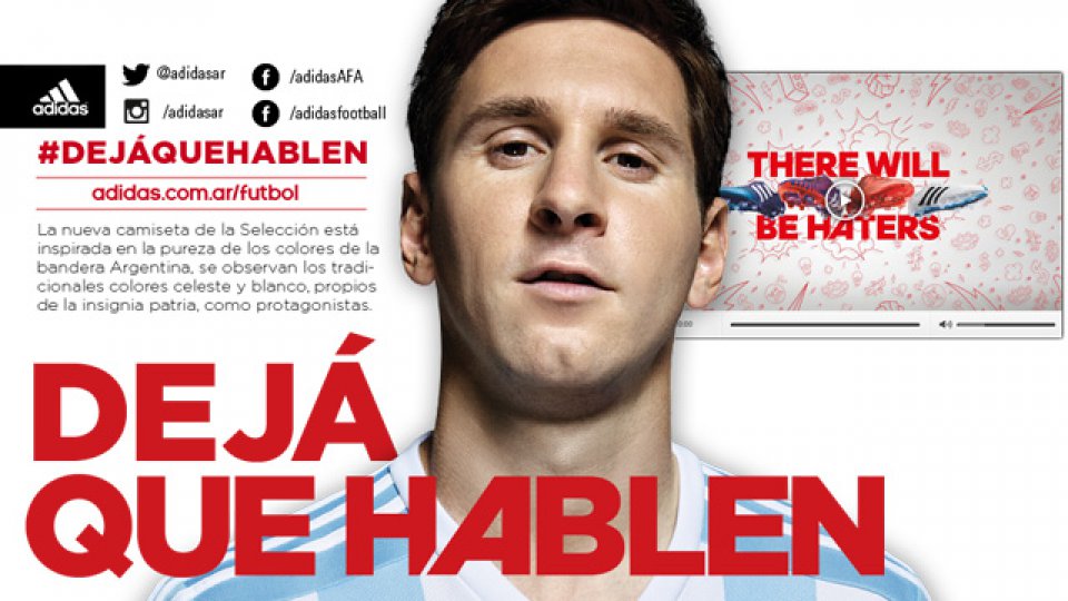 La nueva camiseta Adidas de la Selecci&oacute;n.