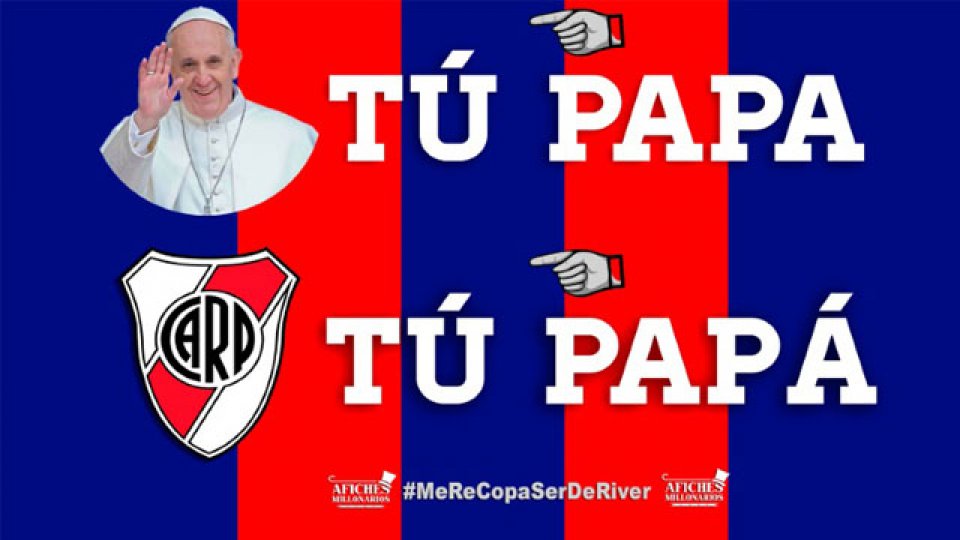 River se rie de San Lorenzo e incluye a Boca en las gastadas.