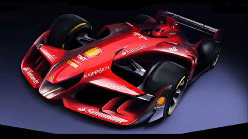 El modelo futurista de Ferrari.