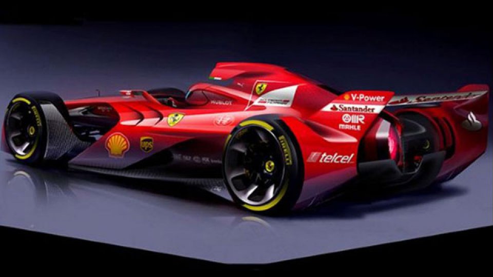 El modelo futurista de Ferrari.