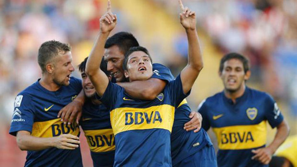 Palacios metió cuatro goles en los últimos tres partidos del xeneize.