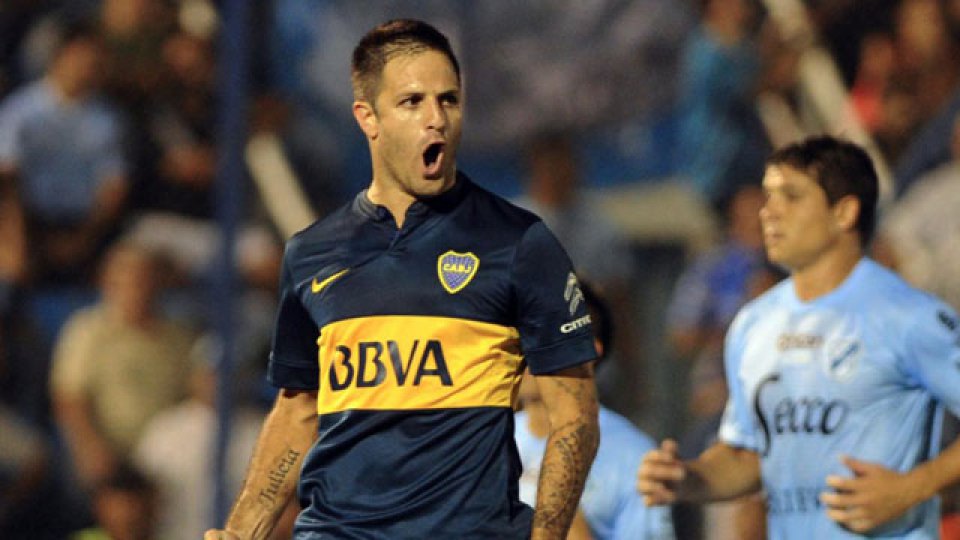 De penal, el Burrito puso ventaja a Boca .