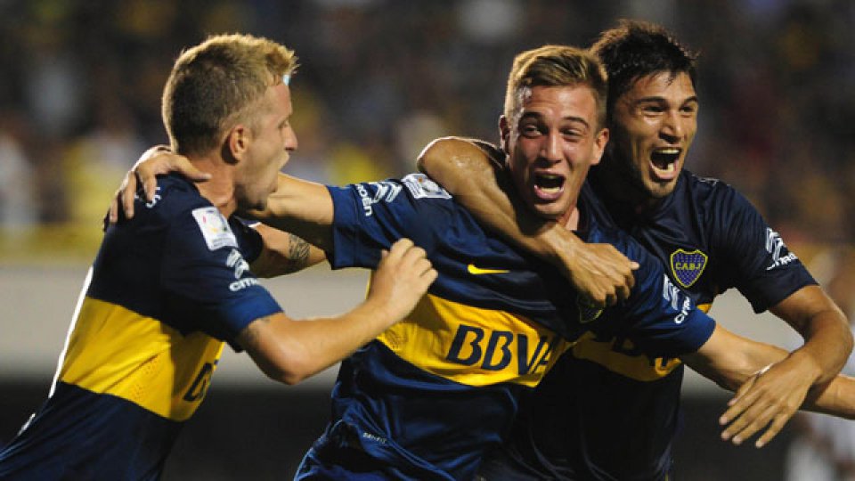 Boca venció 2 a 1 a Montevideo Wanderers.