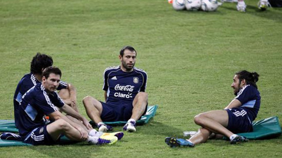 En su etapa de compañeros en la Selección.