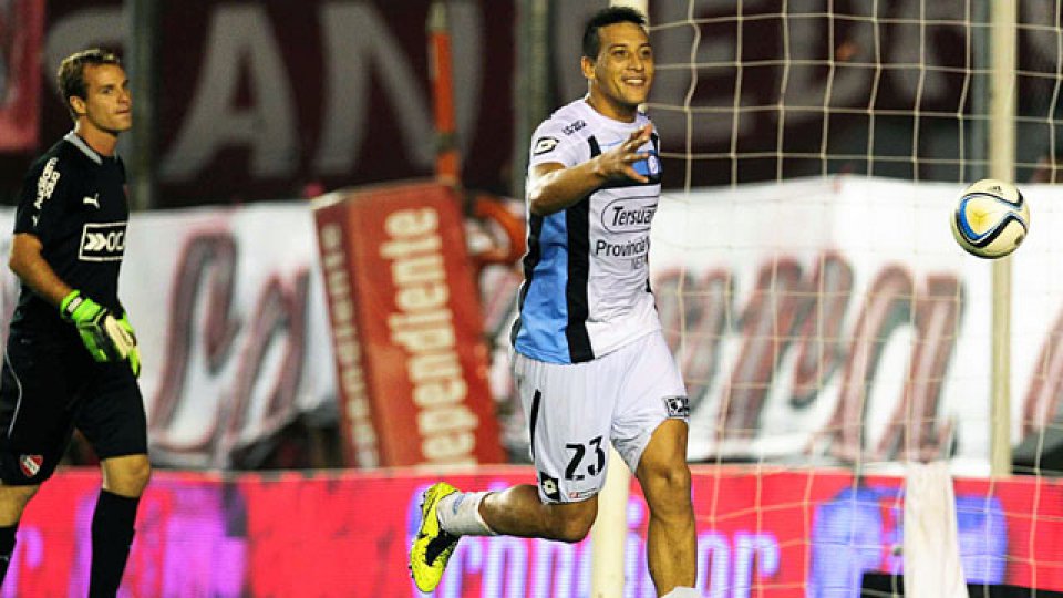 Belgrano festeja el triunfo.