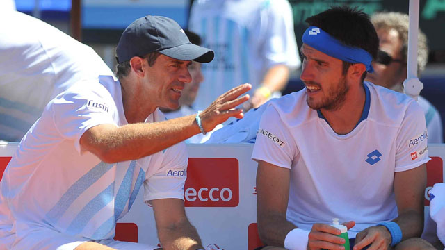 Leo Mayer otra vez hizo historia en la Copa Davis.