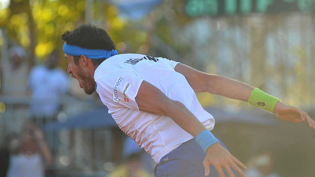 Leo Mayer otra vez hizo historia en la Copa Davis.