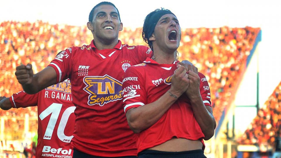 El Pato Toranzo abrió el marcador para el Globo