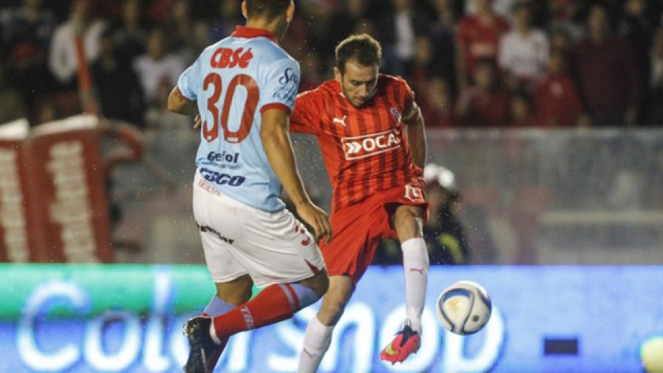 El gesto técnico de Mancuello para abrir el marcador.