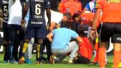 Mirá la agresión que sufrió el árbitro Germán Delfino en Rafaela