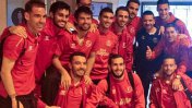 Sevilla llegó a la Argentina para jugar la Copa Euroamericana contra River