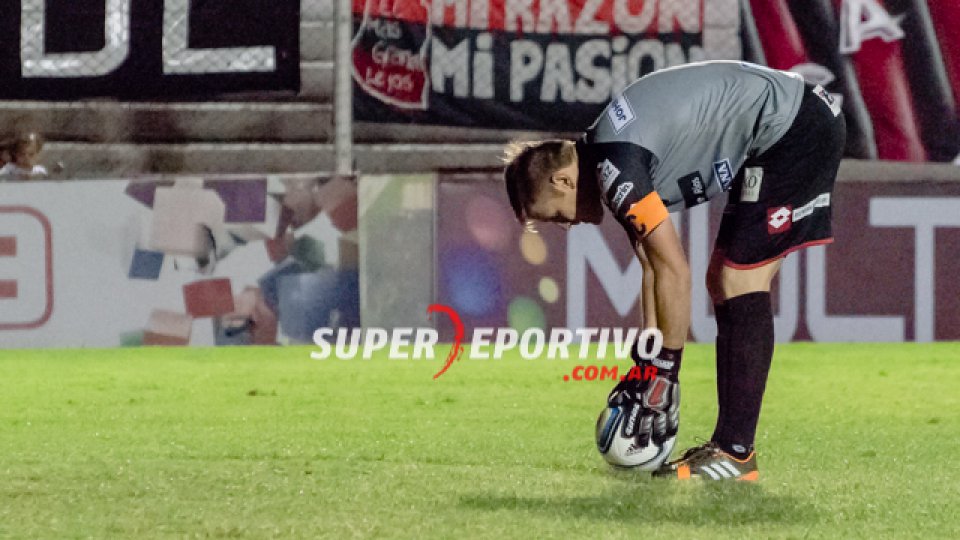 Bértoli marcó el primer gol de Patronato.