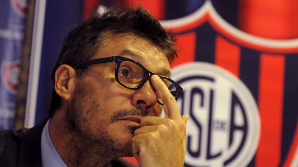 Tinelli criticó la actitud de Bertolo en la negociación.