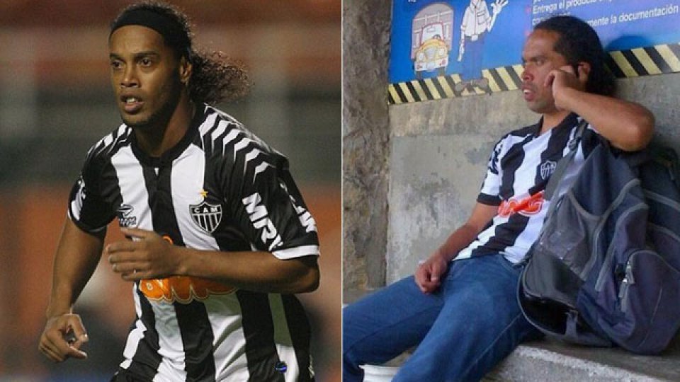 Ronaldinho tiene su doble.