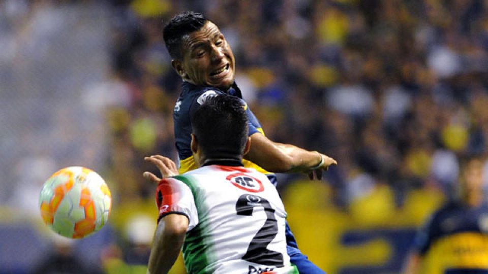 Fue victoria por 2 a 0 ante Palestino en la Bombonera.