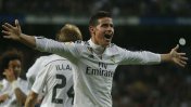 Real Madrid ganó con un golazo de James Rodríguez y continúa al acecho