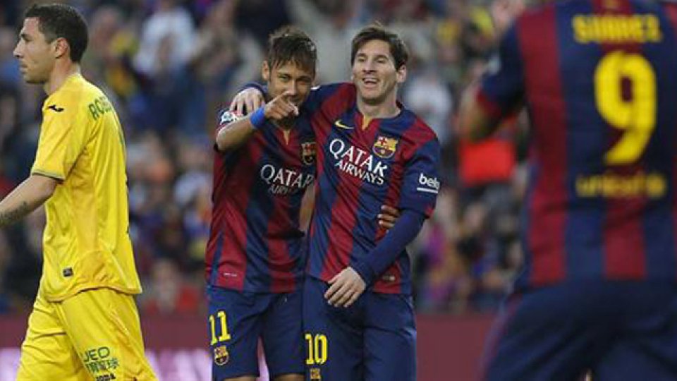 El conjunto catalán desfiló ante Getafe y lo vapuleó 6-0.