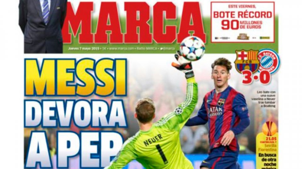 fue tapa en los principales medios europeos.