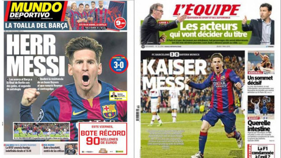 fue tapa en los principales medios europeos.