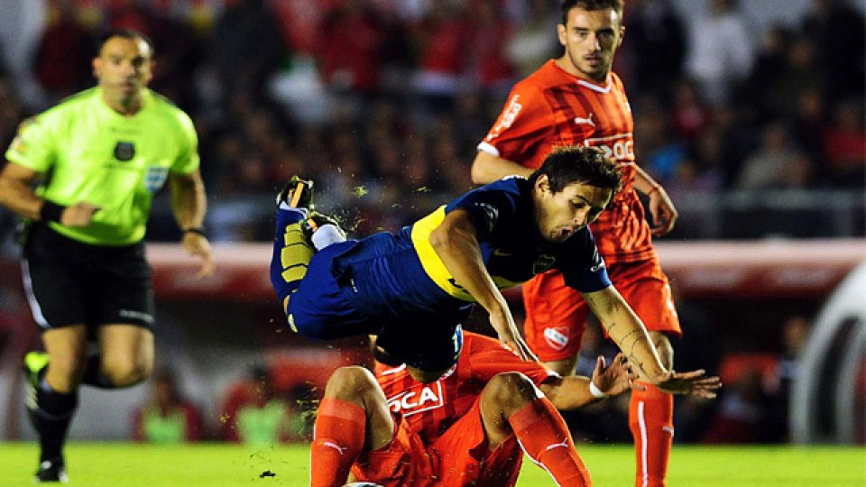 Boca salió al campo con un equipo alternativo.