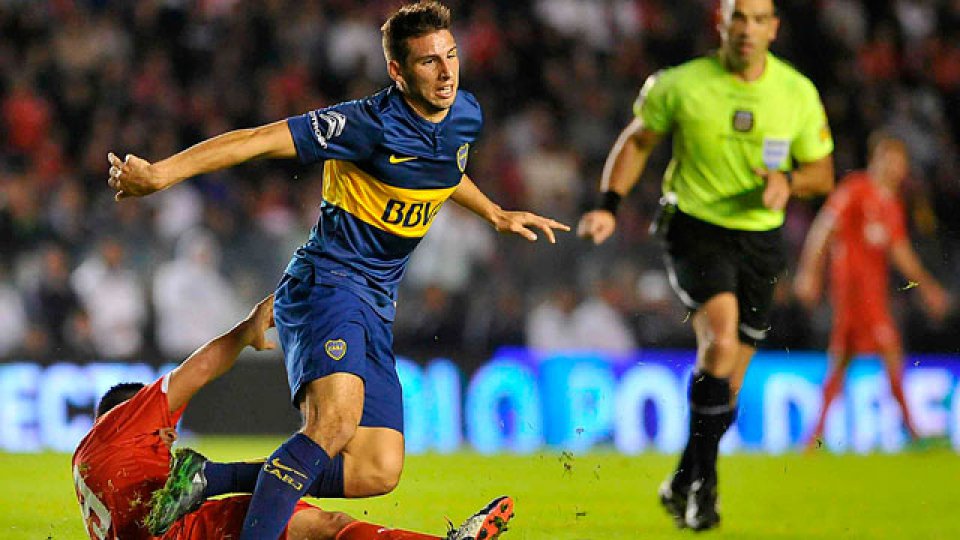Independiente y Boca están empatando en un encuentro muy atractivo