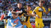 Napoli empató frente al ya descendido Parma