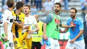Gonzalo Higuaín fue multado por insultar al arquero del Parma