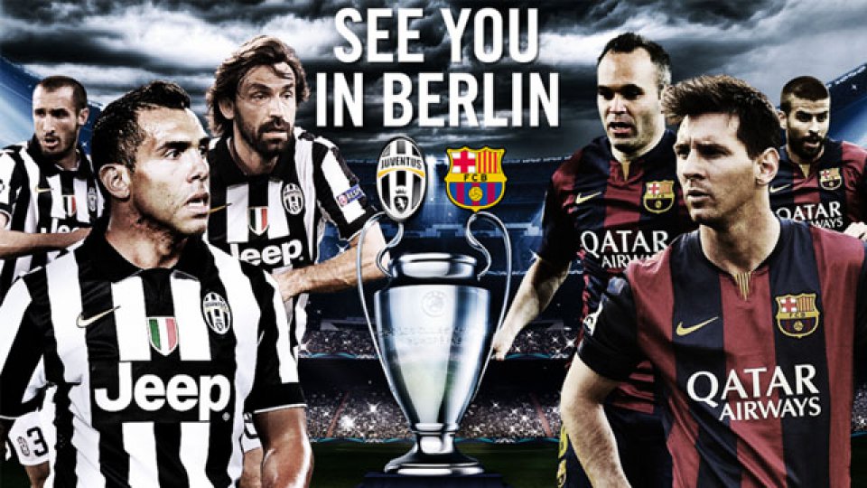 Juventus y Barcelona se medirán en Berlín el 6 de junió en la Gran Final.