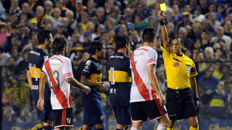 Boca y River jugaron solo el primer tiempo.