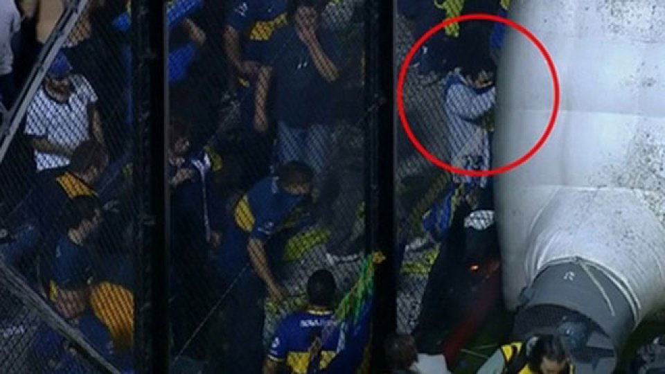 Los responsables del vergonzoso ataque en la Bombonera.