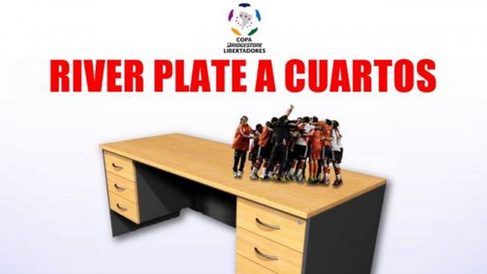 Boca se mofa de River por lograr el pase a Cuartos por decisión de la Conmebol.