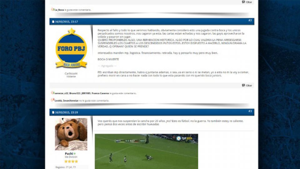 Las fotos que circulan en la web y preocupan a los dirigentes de River.