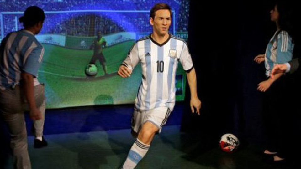 Lio inmortalizado en el famoso museo Madame Tussauds de New York.