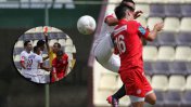 Tremenda patada voladora en el fútbol peruano