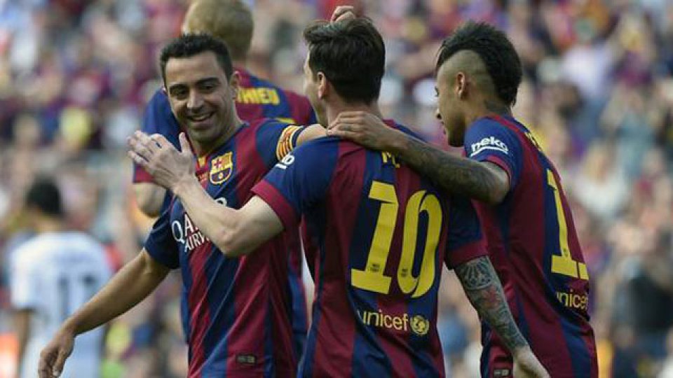 Barcelona empató 2 a 2 en el Camp Nou.