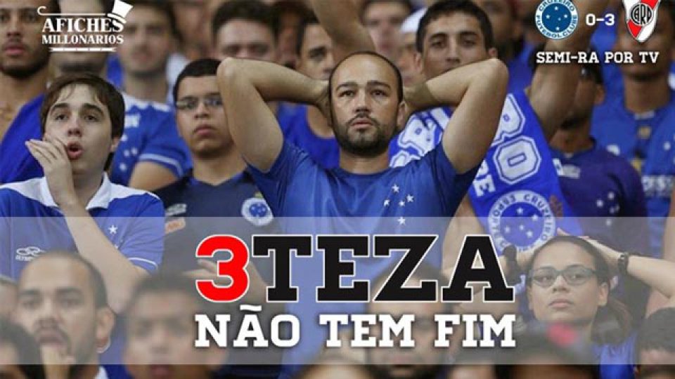 River goza a Boca y Cruzeiro tras la goleada en Brasil.