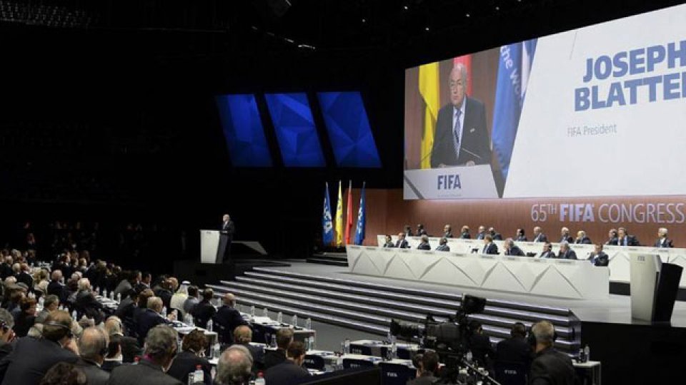 Blatter fue reelecto al frente de la FIFA.
