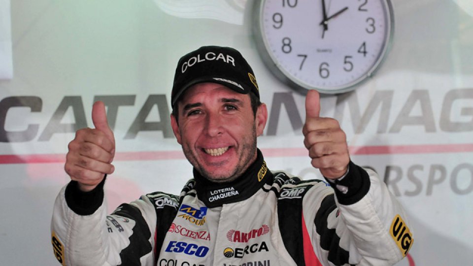 El Pato Silva hizo la pole en Concepción del Uruguay.