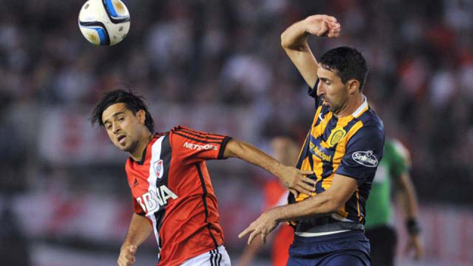 River y Rosario Central jugaron un emotivo encuentro.
