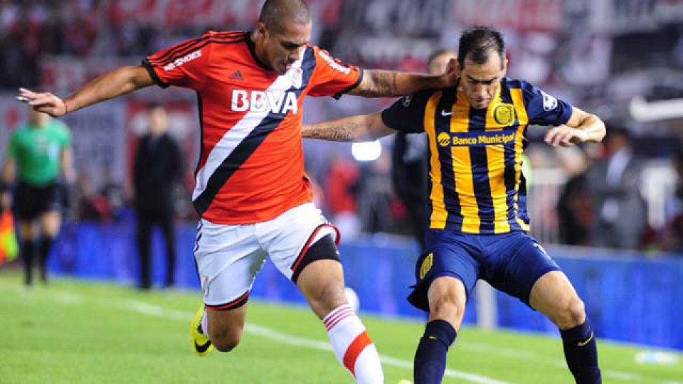 River y Rosario Central jugaron un emotivo encuentro.