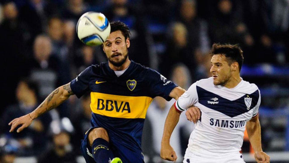 Vélez le dio un duro golpe a Boca.