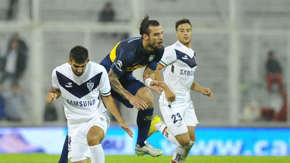 Vélez le dio un duro golpe a Boca.