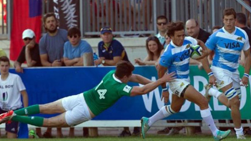 Los Pumitas no pudieron con Irlanda.